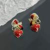 Korean Style Retro Pearl Ear Clip for Women - Mosquito Coil Holder, No Piercing, High-End, Fashionable and Versatile Luxury Earrings