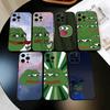 Funny The P-PEPE Frog Phone Case Silicone Soft For IPhone 17 16 15 14 13 12 11 X XR Plus Pro Max Plus
