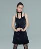 MARGARIN FINGERS Scarf Slip One-Piece (Black)