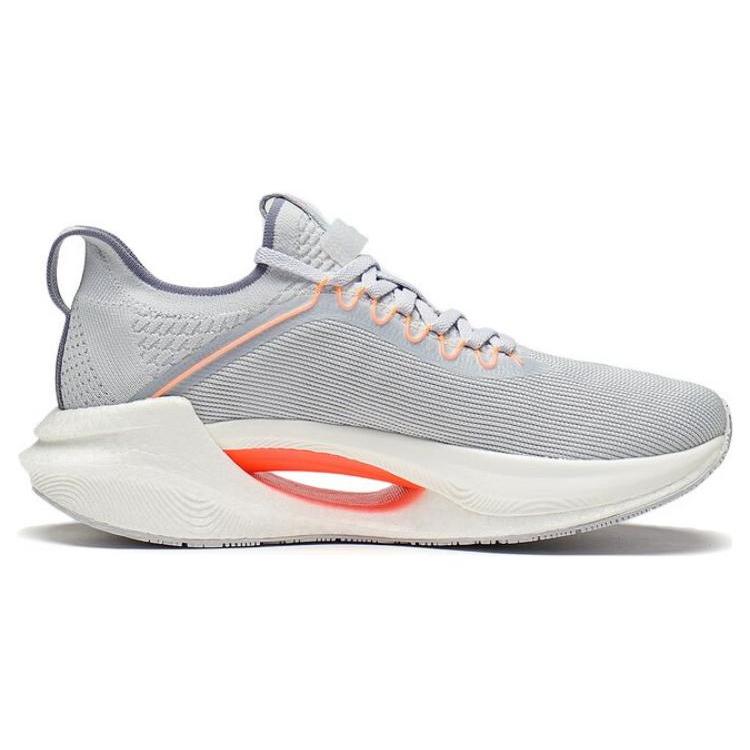 Li Ning Shadow Essential Abrasion Resistant Breathable Low top Running Shoes Men's Gray ARRT007-3