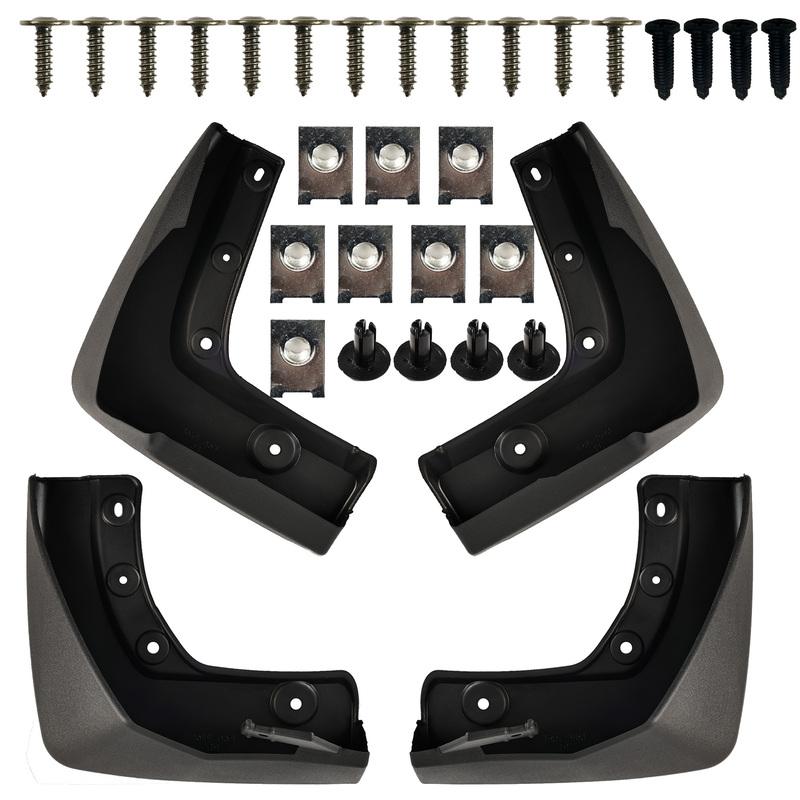 4Pcs For Honda Pilot Splash Guards Durable Mud Flaps Set Front Rear Car Mudguards Fenders Protection Accessories for -2025