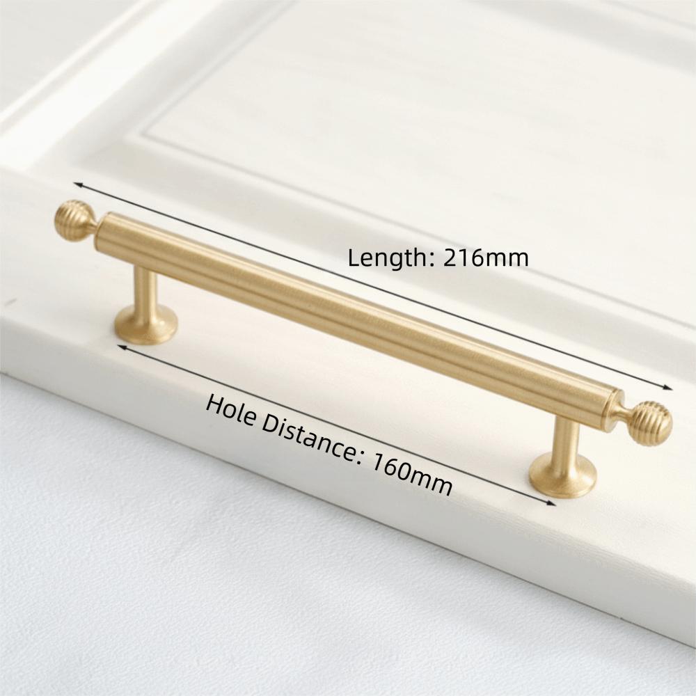 Solid Brass Furniture Handles Antique Bronze Finish Drawer Knobs Retro Cabinet Pulls For Drawers