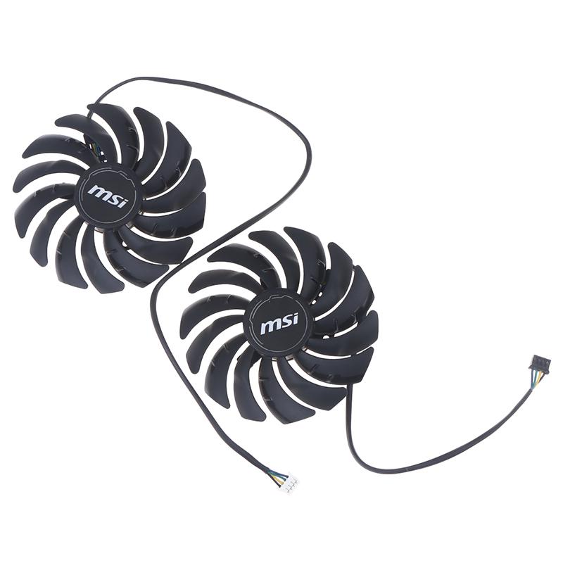 Video Card Fan For Msi Geforce Rtx 3070 3060 3060Ti Ventus 2X Oc 95Mm Pld10010S12Hh Rtx3060 Rtx3070 Rtx3060Ti Gpu Cooling Fan
