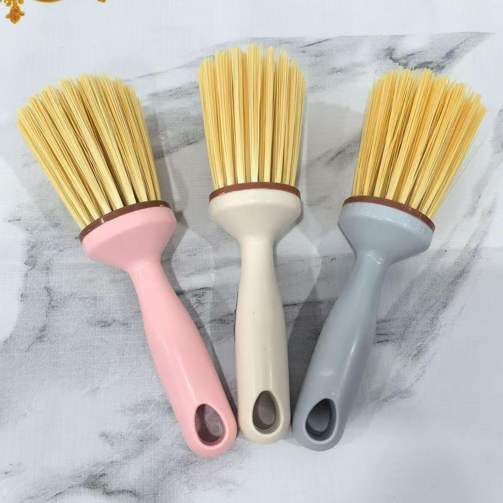 Cylindrical, Cleaning Pot Brush, Kitchen Pot Brush, Dishwashing, Non Greasy, Cleaning Brush, No Dead Corners for Cleaning and Descaling
