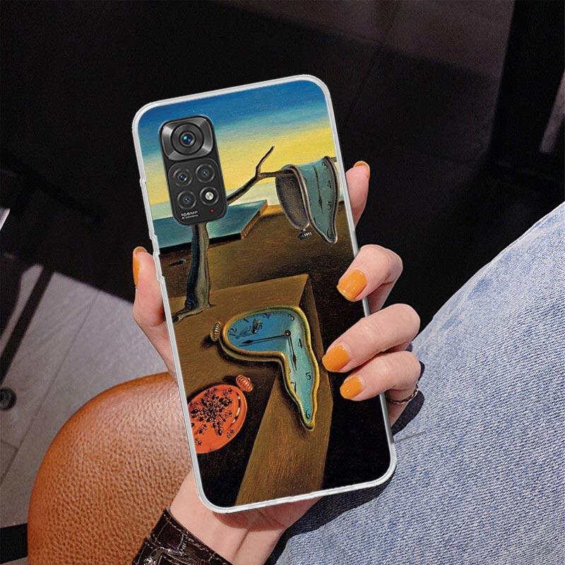 Salvador Dali Art Phnoe Case for Phnoe Case for Xiaomi Redmi Note 15 14 14S 13 Pro Plus 12 12S 11S 11E 10S 10 11T 5G Unique Cove