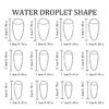 Women's Valentine Special Press On Nail 48Pcs Red Heart Glitters White French Design Multiple Sizes Easy Apply