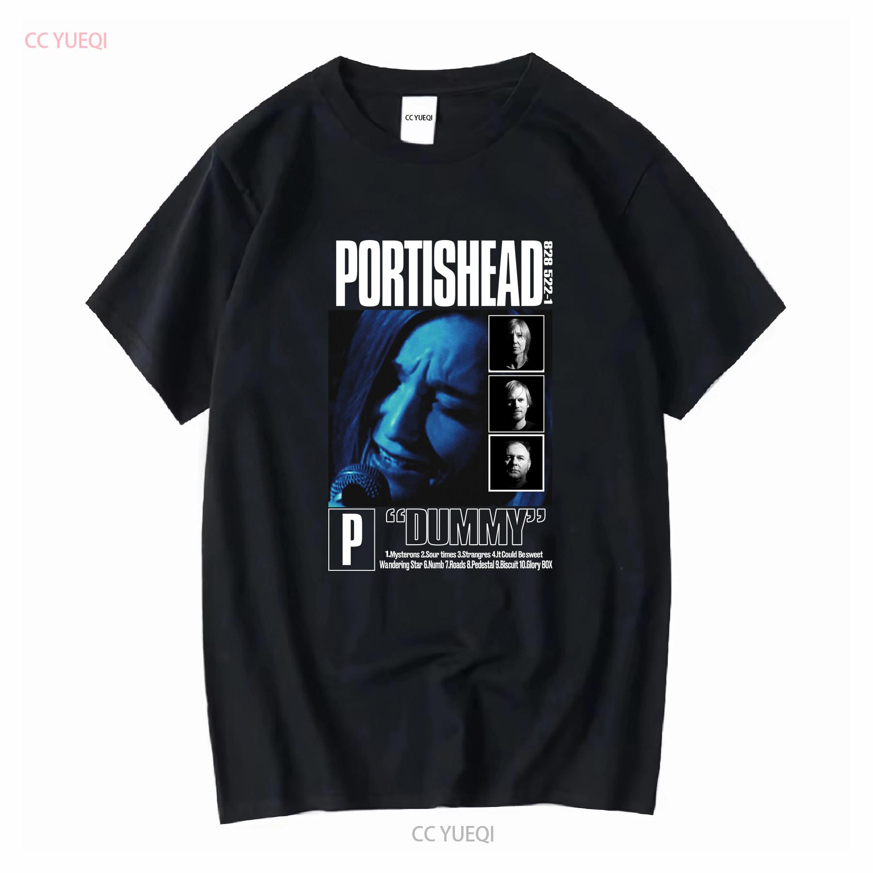 

Portishead Dummy Винтажная футболка 90-х Рок Трип-хоп Группа с длинными или короткими рукавами винтажная Стирка Повседневная Слегка удобная 4XL