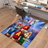 Chipmunks Music Concert Carpet For Playroom Bedroom Living Room Sofa Home Decor Kids Game Area Rug Nonslip Floor Mat