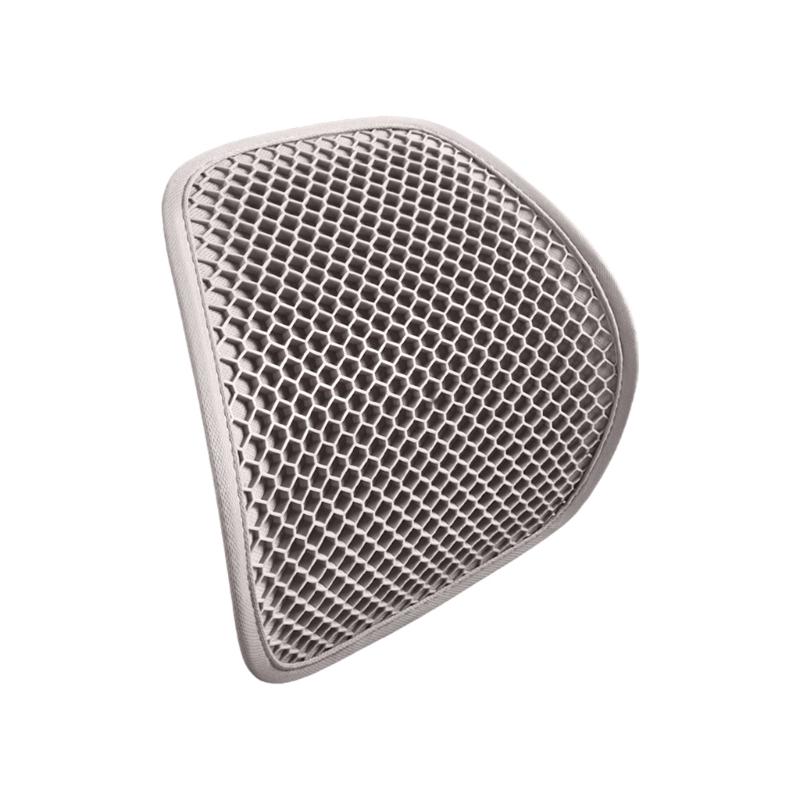 Ventilated Breathable Ice Cooling Car Seat Pad With Mesh And Spinal Support For Hot Weather Comfort Extended Driving