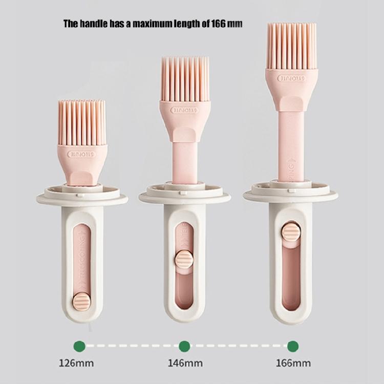 Practical Silicone Basting Tool Soft Bristles Silicone Oil Brush for Cooking Enthusiasts and Home Cooks
