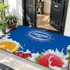 Dairy D-Danone Floor Mat Soft Flannel Entrance Door Mat Non Slip Absorbent Bathroom Bedroom Floor Rug