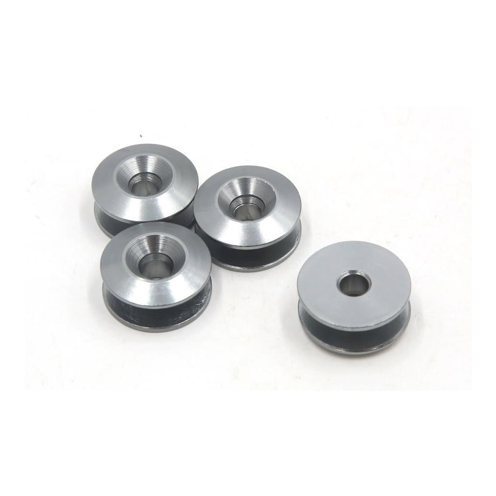 uxcell Quick Release Fastener Kit Titanium Tone Car Bumper Trunk Fender Hatch Lid Aluminum Alloy