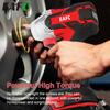 EAFC 21V Brushless Electric Wrench, Cordless Electric Wrench Set, 1/2 Inch Electric Wrench, Equipped with 3.0Ah Lithium Battery