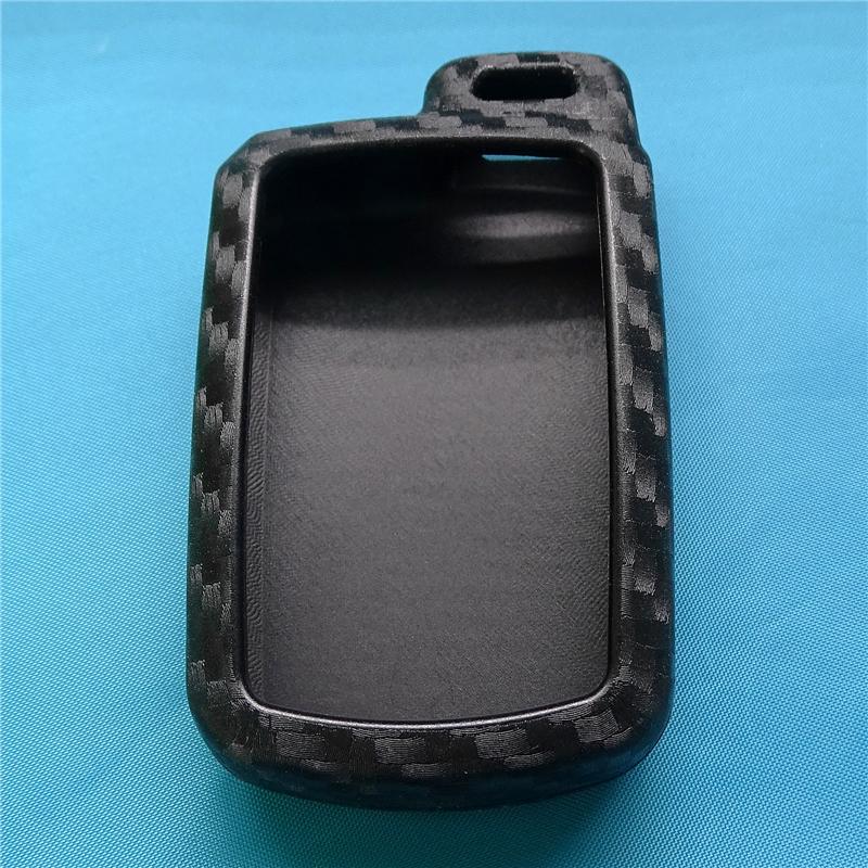 

1 шт., силиконовый брелок для ключей из углеродного волокна, чехол для ключей, подходит для Toyota Camry Corolla Avalon Rav4 Land Cruiser No have holder Chain