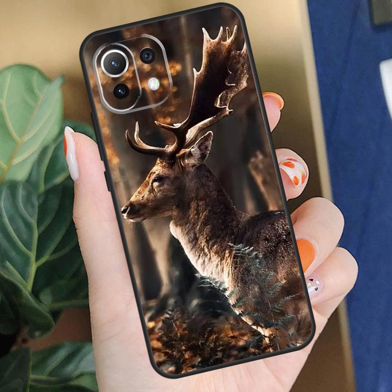 Deer Case For Xiaomi 15 14 Ultra 13T 14T 15T Pro 17 Pro Max POCO X7 X5 X6 F5 F6 F7 F8 Pro Coque