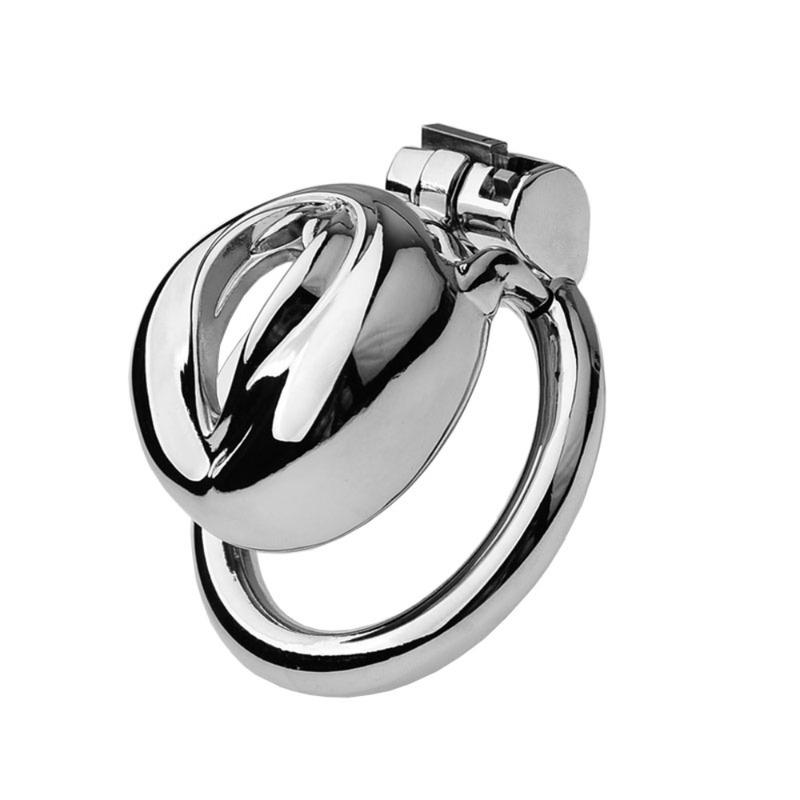 Metal Pussy Male Chastity Device Sissy Cock Cage Erotic Urethral Lock Penis Rings BDSM Adult Sex Toys for Men Chastity Belt