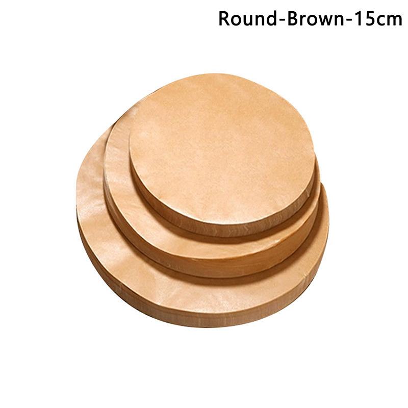 100 ks Pergamenový papír BBQ Papír na maso Lis na maso Nepřilnavé listy na hamburgerové placičky Podložky Sušenky Trouba Čtvercový Kulatý Olej Pečicí papír