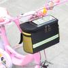 Road Bike Handlebar Bag Large Bicycles Front Storage Pouch Waterproof Phone Bag Bike Frame Pannier Organizers Pouch