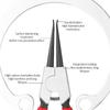 5-In Circlip Pliers Retaining Ring Pliersfor Removing Installing Puller Locking Rings ShaftsNeedle nose Pliers
