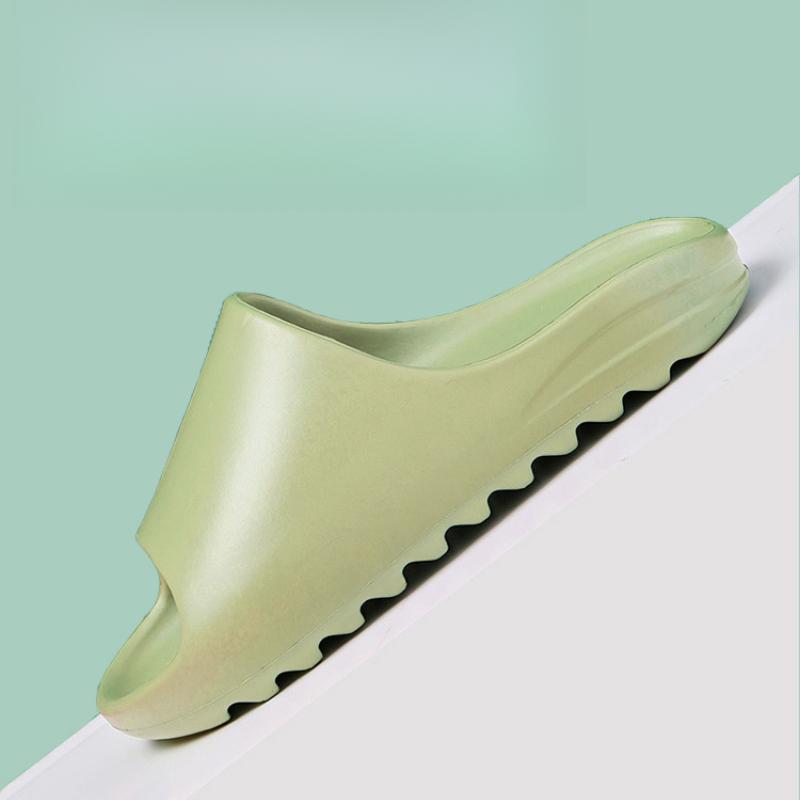 Kokosnuss-Hausschuhe für Herren Outdoor-Bekleidung Sportsandalen EVA Dicke Sohle Gepolstertes Gefühl Schmirgelbrett-Stil Pantoletten