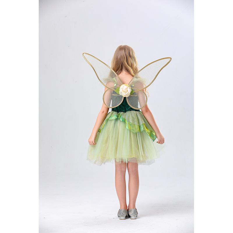 Cosplay princess tutu cosplay show children's show flower fairy girl baby elf dance suit