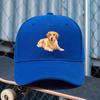 An Adjustable Hat Featuring a Golden Retriever Print Perfect for Both Unisex And Women in Outdoor Sports Style ItS an Ideal Gift