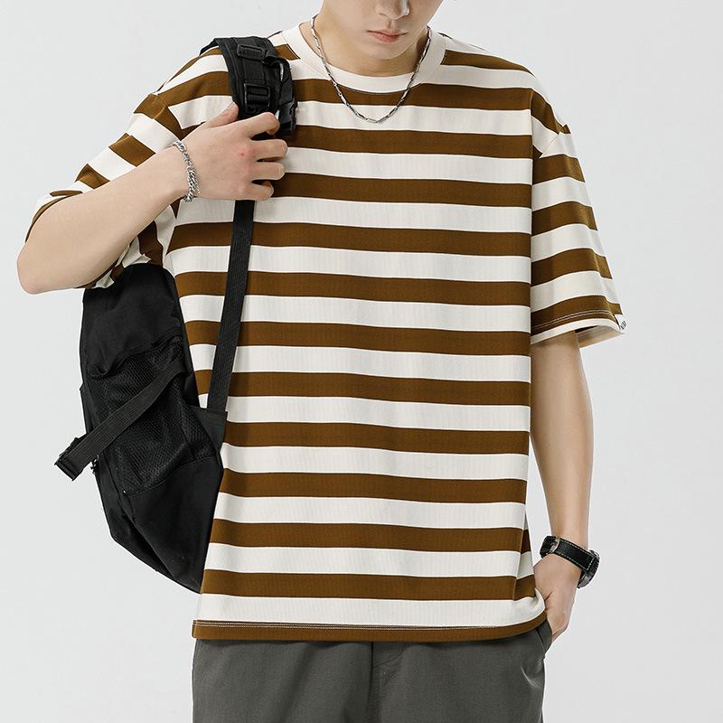 

Футболка с короткими рукавами в японском стиле в стиле ретро Kunhai Pengyun для молодых мужчин - мода Гонконга M