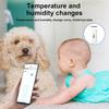 Tuya Zigbee Temperature Humidity Sensor Smart Life Remote Monitor For Smart Home Work with Alexa Google Assistant