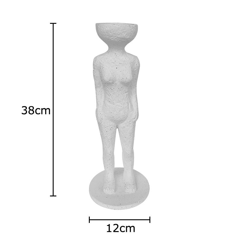 Abstract Figures Statue Ornaments Desk Decoration Creative Modern Crafts Ceramic Characters Sculpture Room Aesthetic Decor