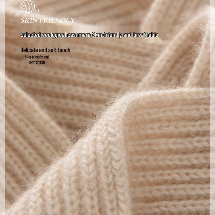 Unisex Korean Style Cashmere Scarf: Soft, Thick, Parent-Child Neck Warmer for Autumn & Winter