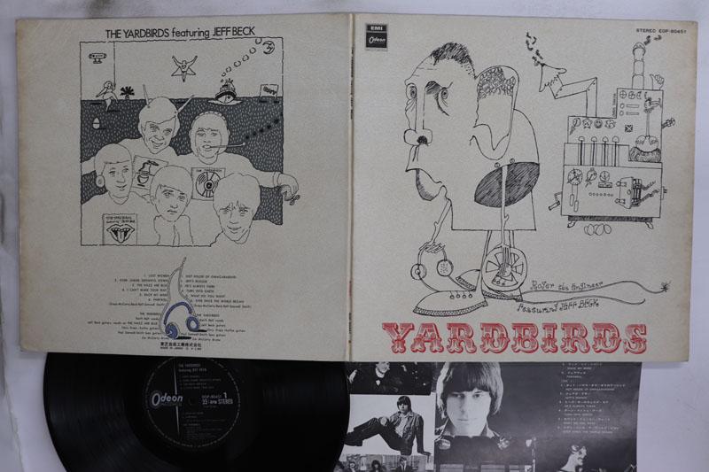 LP Record YARDBIRDS JEFF BECK Yardbirds EOP80451 ODEON 1970 Japan Rock Used