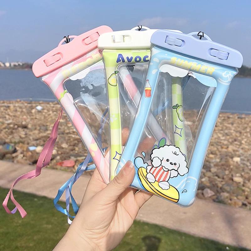 

Специальный выпуск для новичков: Водонепроницаемый чехол для телефона с сенсорным экраном для плавания, дайвинга и прибрежной фотографии One Size