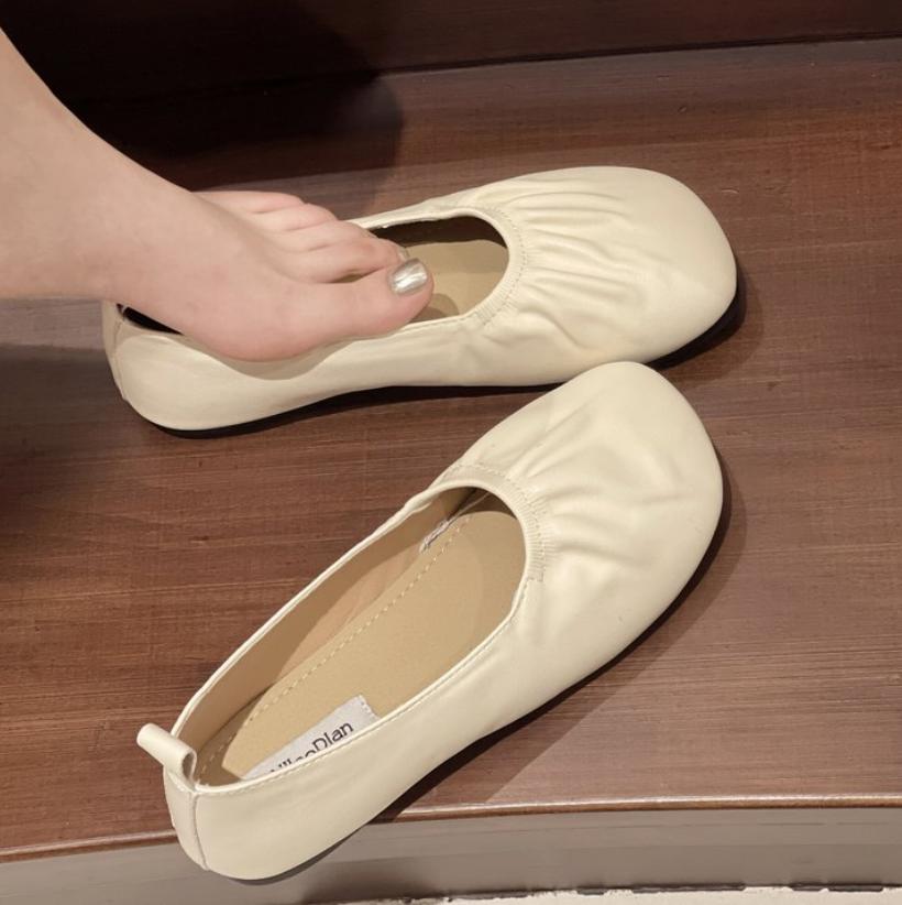 Fashion 2025 Women Flat Square Toe Retro Single Lolita Shoes One Word Buckle Shallow Mouth Mary Jane Shoes Women Ballerina Shoes