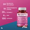Carbamide Forte 30 Billion Probiotics Supplement with Prebiotics for Gut Health 60 Veg Capsules X Pack of 2