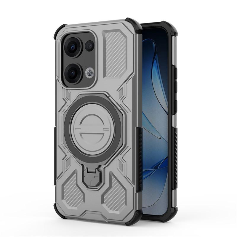 

Luxury Magnetic Armor Case For oppo Reno13 Cases oppo Reno13 Reno13 Pro 5G Global Cover Magsafe Wireless Charging Phone Cover Oppo Reno13 Pro