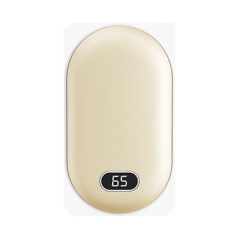 Rechargeable Digital Display Magnetic Hand Warmer & Power Bank