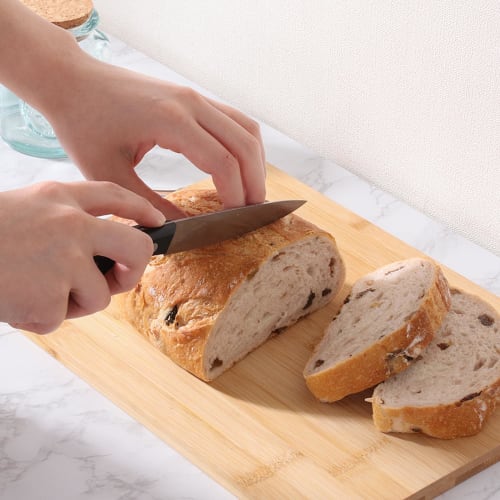 Fuji Boeki Cutting Board, 35cm Wide X 24cm Deep X 1.2cm High, Natural Bamboo, Naturally Antibacterial, Quick-Drying, Product Number 40114