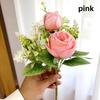 Nordic Simulation Flower 5-Forked Persian Grass Rose Fake Flower Decorate Wedding Venue with Floral Bouquets  Decorations Shooting Props