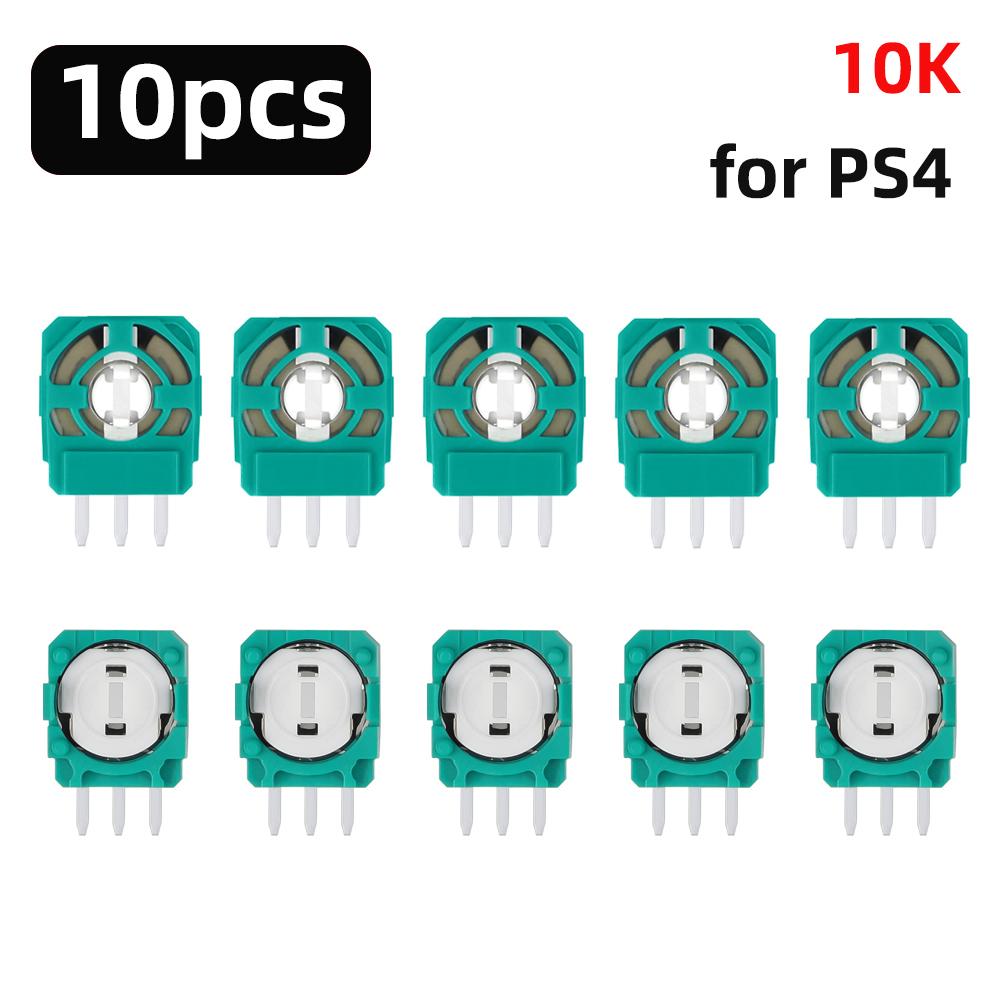 10pcs Analog Joystick 10K/2K3 Ohm Potentiometer Replacement for Dualsense PS5 PS4 Controller Axis Resistor Module Sensor