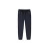Anta Solid Color Lace-Up Sports Casual Pants Men bottoms Black 152230504-2
