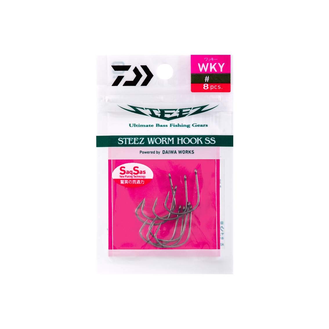 

Крючок для червя DAIWA Steez SS Wacky #2/0