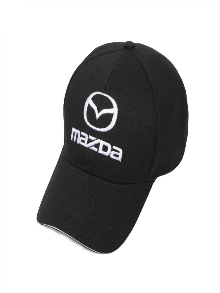 2025 Hot Baseball Cap Outdoor Summer Sports Hat Embroidered Men Women Baseball Cap For Mazda 2 Mazda 3 MS Mazda 6 CX-5 CX3 Acce