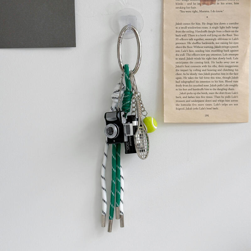 Tennis Film Camera Keychain Set