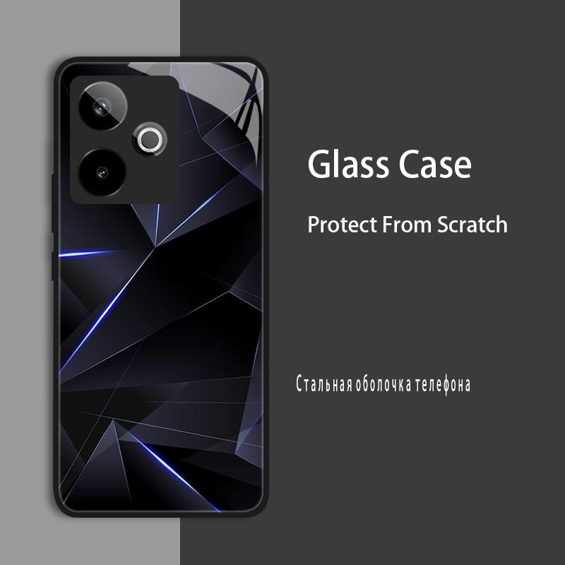 Etui na Realme GT7 5G RMX5061 Etui ze szkła hartowanego Twarda obudowa Dla Realme GT 7 Pro GT7 T RealmeGT 7T Etui ochronne Luksusowa Capa