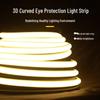 OEING Outdoor 220V Self-Adhesive White LED Strip Light