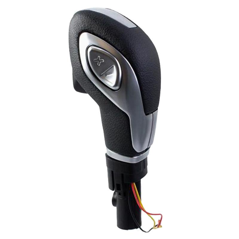 Direct Replacement Shifter Lever Car Upgrade Vehicle Accessory ABS Material Black And Silver Easy tallation For Ford Fiesta