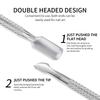 Xiaomi 4/5 Pcs Professional Stainless Steel Nail Cutter Scissor Nippers Multi Function Cuticle Pusher Remover Nail Art Care Tools Kits