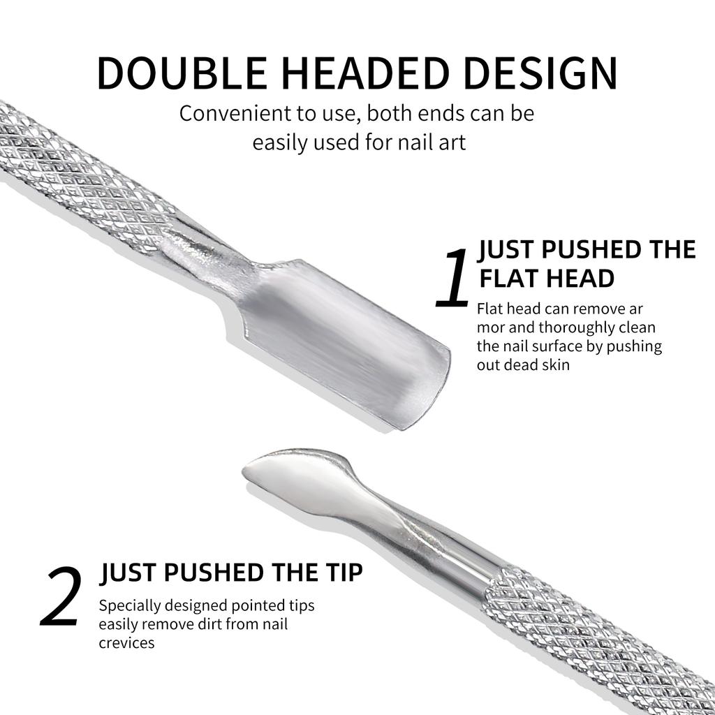 Xiaomi 4/5 Pcs Professional Stainless Steel Nail Cutter Scissor Nippers Multi Function Cuticle Pusher Remover Nail Art Care Tools Kits