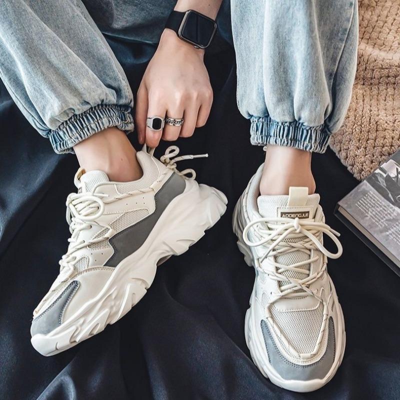 Fashion High Quality Men Trend Shoes Versatile Breathable Non Slip Sneakers Men Outdoor Sport Comfortable Training Shoes Work Shoes Male