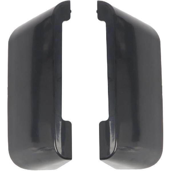 Für Toyota Land Cruiser LC100 FJ100 1998 1999 2000 2001 2002 Schwarze Außen Dachgepäckträger Schienen Gepäck Center Schutz Abdeckung Autozubehör 2 Stück